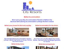 Tablet Screenshot of cityresorts.com